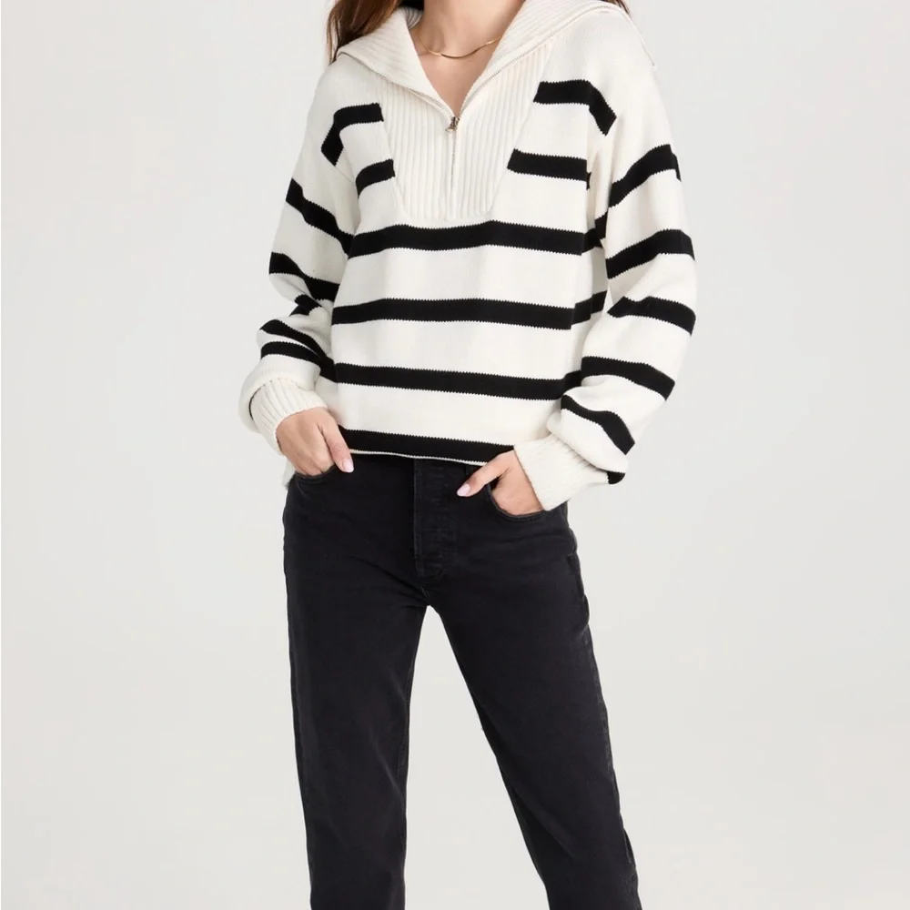 Agolde - Riley High Rise Straight Crop Jeans - Picture 2 of 8